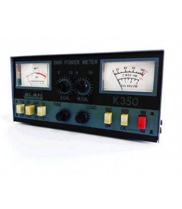 Alan CTE K-350, Medidor de ROE, vatimetro...