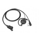  EMC-12W Microauricular de presilla con orejera