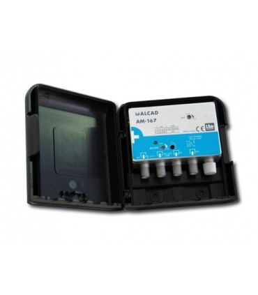 AM-167  Amplificador de mástil 1 o 2 entradas