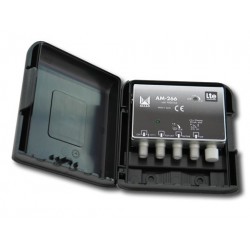 AM-266  Amplificador de mástil 2 entradas, UHF-DAB/FM