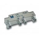 Derivador blindado, no compensado, conector F, 2 salidas a 11 dB