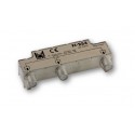 FI-253  Distribuidor blindado, conector F, 2 salidas a 5,5 dB
