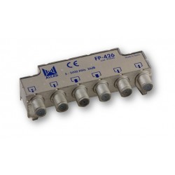 FP-426  Derivador blindado, no compensado, conector F, 4 salidas a 26 dB