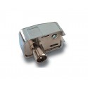 MC-001  Conector macho de 9,5 mm. Ø blindado