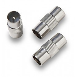 EP-313  Adaptador IEC macho a macho Ø 9,52mm