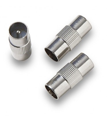 EP-313  Adaptador IEC macho a macho Ø 9,52mm