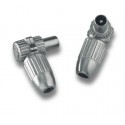 MC-000  Conector IEC 9,52 mm macho para coaxial Ø 6,5 - 7,2 mm