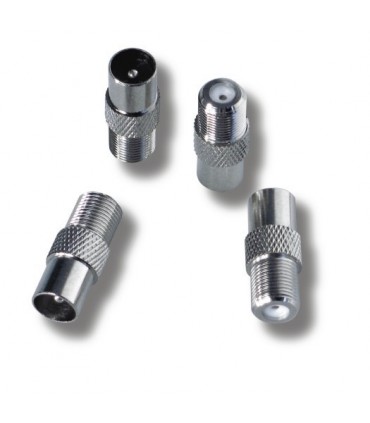 EP-414  Adaptador IEC macho ø 9,52 mm a F hembra
