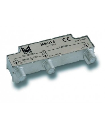 ME-214  Mezclador 2 entradas, TV-SAT
