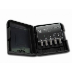 AM-342  Amplificador de mástil 3 entradas, UHF-UHF-DAB/FM