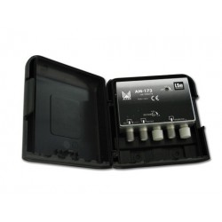AMPLI UHF/BIII 20 dB LTE MASTIL 12 Vdc