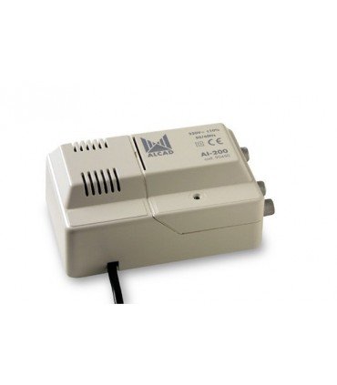 AI-200  Amplificador para interior 1 ent, 2 sal, UHF