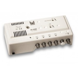 AI-400  Amplificador para interior 1 ent, 4 sal, UHF