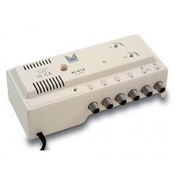 AI-414  Amplificador para interior 1 entrada , 4 salidas , TV