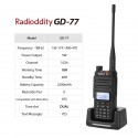 ¡NUEVO! RADIODDITY GD-77 DMR DUAL V/U