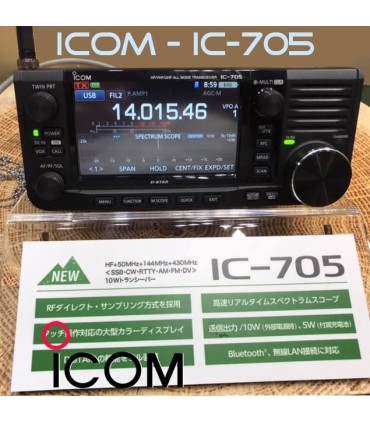 Icom IC-705 HF portable 10W