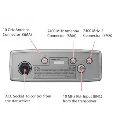 ICOM CX-10G TRANSVERTER 10GHZ