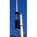OUT-250-B - Antena vertical en aluminio de 3.5- 57 MHz., Altura: 7.13 m
