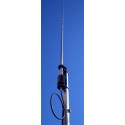 OUT-250-B - Antena vertical en aluminio de 3.5- 57 MHz., Altura: 7.13 m