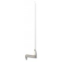 DX-KN-32 - Antena VHF marina, vertical en acero inox, 156-162 MHz., con escuadra