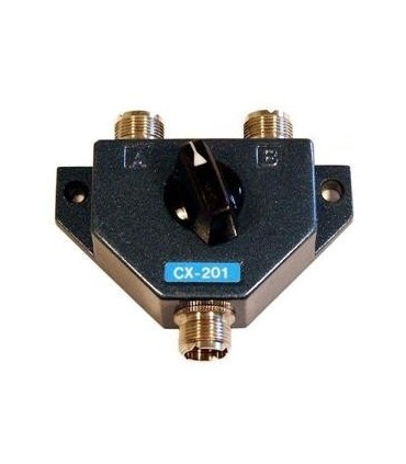 CX-201 - Conmutador de antena 2 posiciones. CONECTOR PL