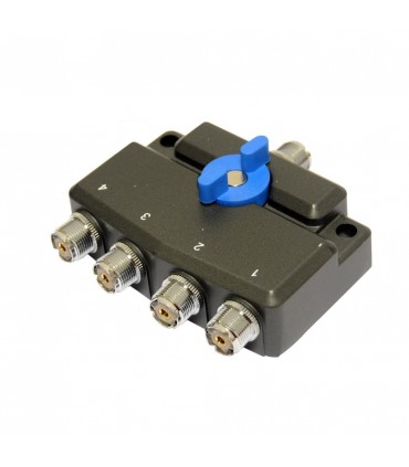 DX-SW-4-M - Conmutador coaxial 4 posiciones