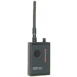FC-6001 - Detector RF de emisiones de 1 MHz.-3 GHz, ajuste de sensibilidad, alarma sonora.