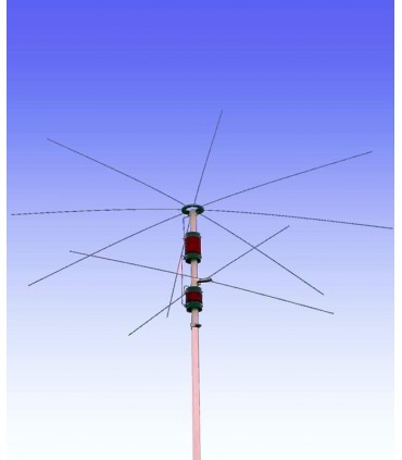 MA-8040V - Antena vertical HF
