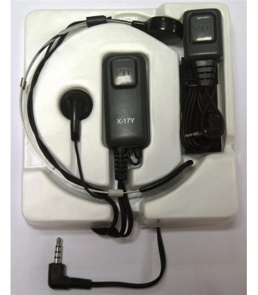 X-17-Y - Micro-auricular activado por laringe