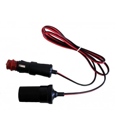 Cable de alimentación con conector de mechero HEMBRA